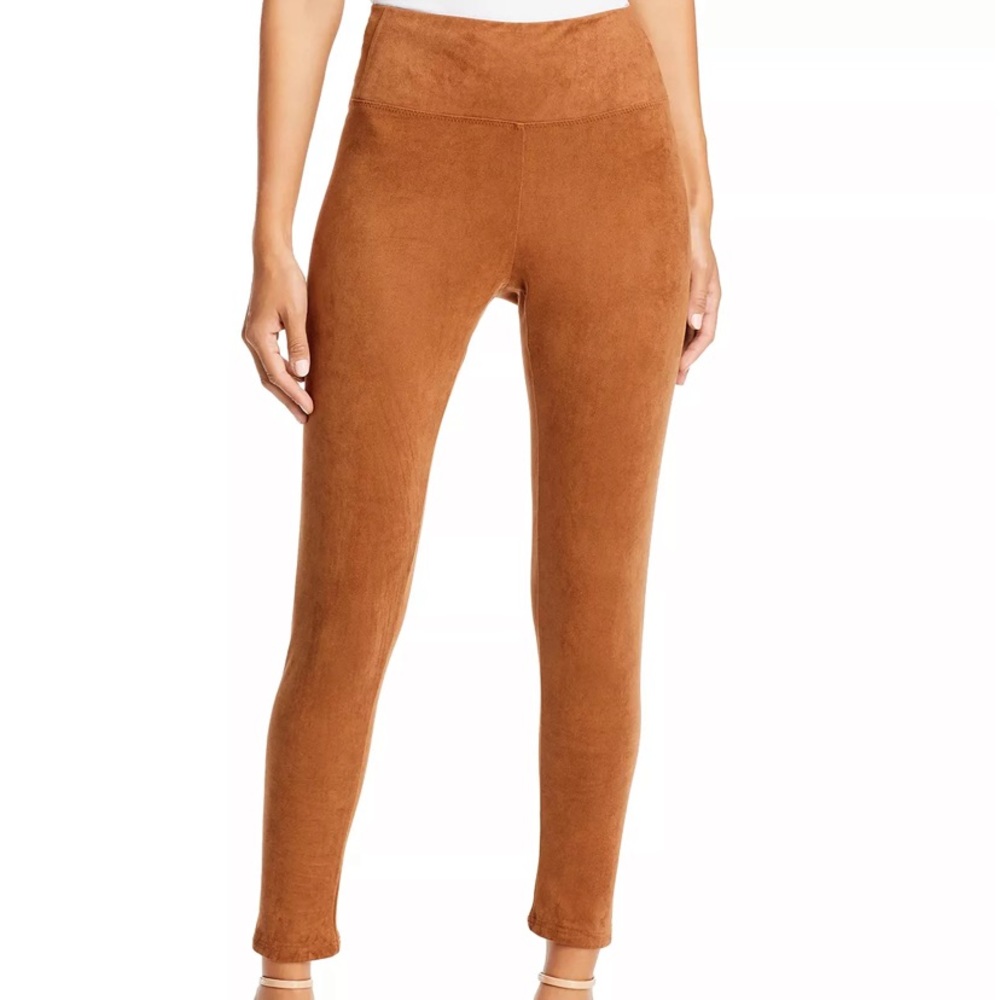 Bagatelle Collection Faux Suede Leggings